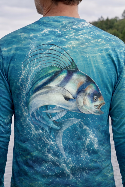 Performance Fishing Long Sleeve - Roosterfish, Crestborn - AOF193 image 4