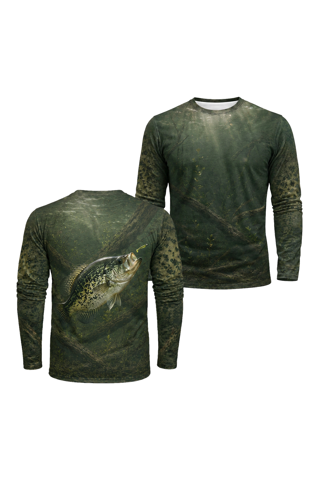Performance Fishing Long Sleeve - Spring Crappie Ambush - AOF194 image 1