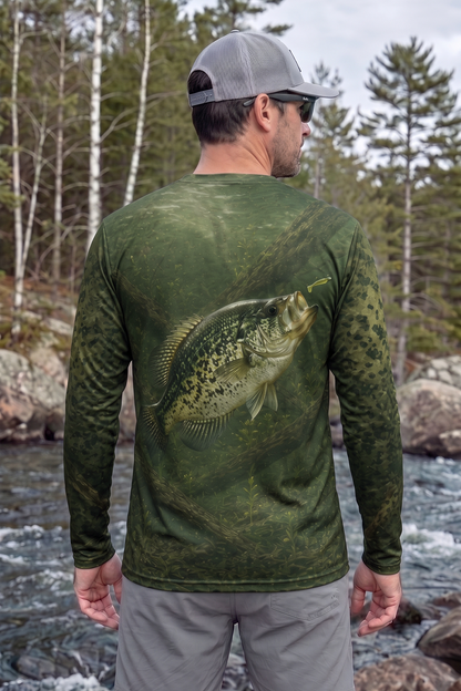 Performance Fishing Long Sleeve - Spring Crappie Ambush - AOF194 image 2