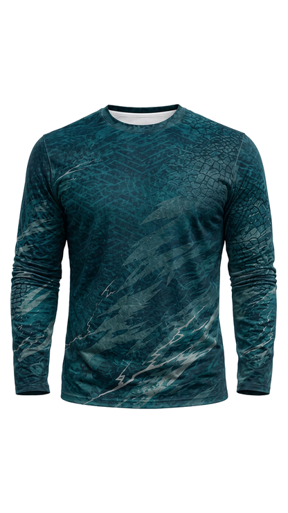 Performance Fishing Long Sleeve - Alligator, Tyrant of the Swamp - AOF196 image 6