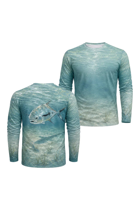 Performance Fishing Long Sleeve - Permit, Warden of the Silver Flats - AOF197
