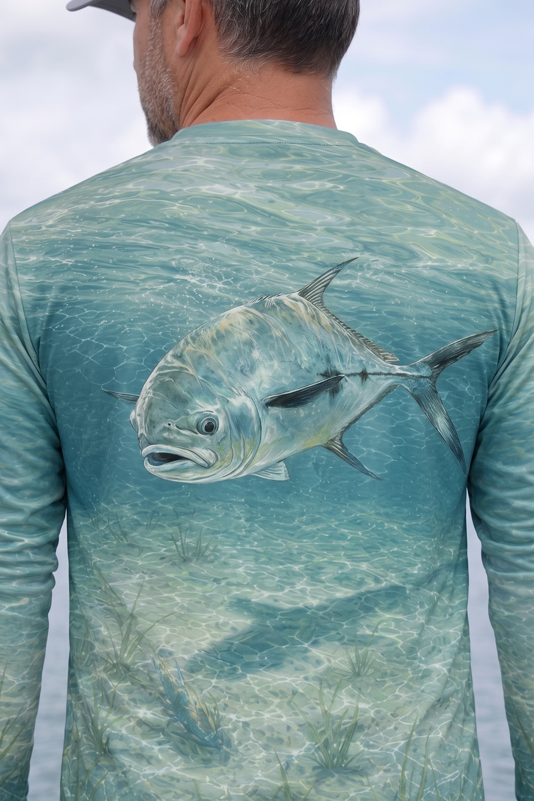 Performance Fishing Long Sleeve - Permit, Warden of the Silver Flats - AOF197 image 4