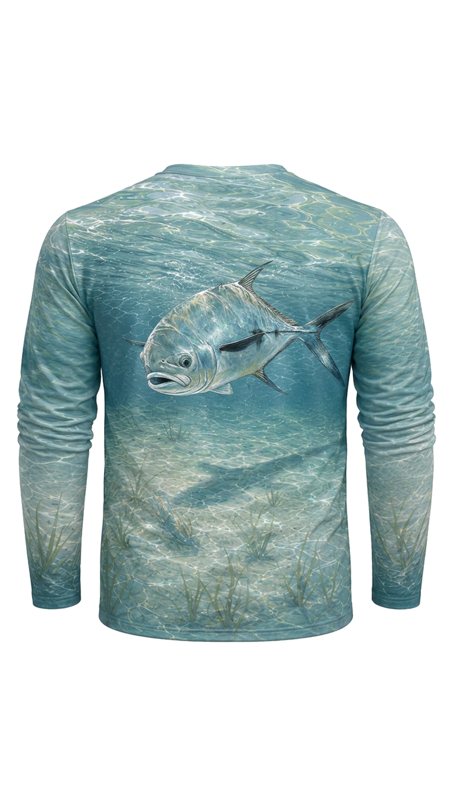Performance Fishing Long Sleeve - Permit, Warden of the Silver Flats - AOF197 image 5