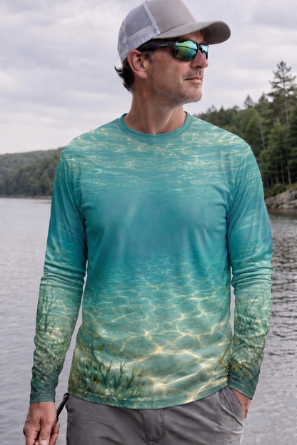 Performance Fishing Long Sleeve - Permit, Twin Shadows of the Shallows - AOF198 image 3