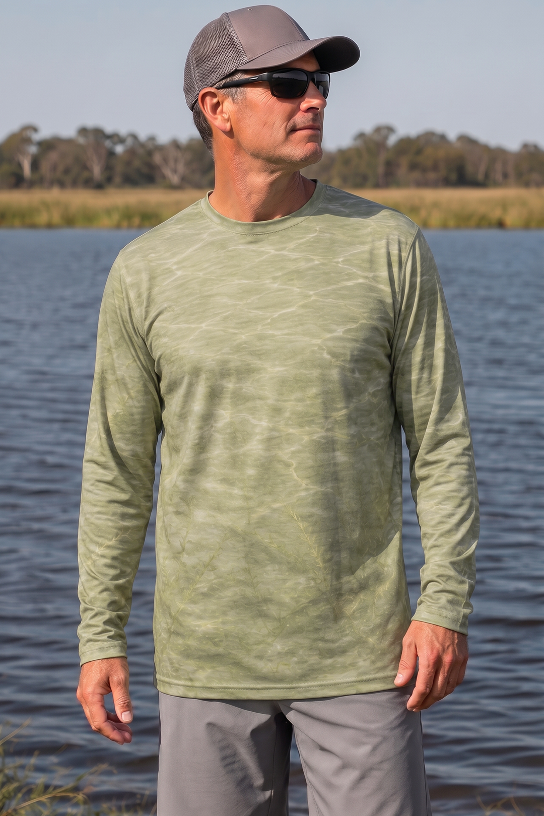Performance Fishing Long Sleeve - Shallow Strike Bass - TBT241 image 3