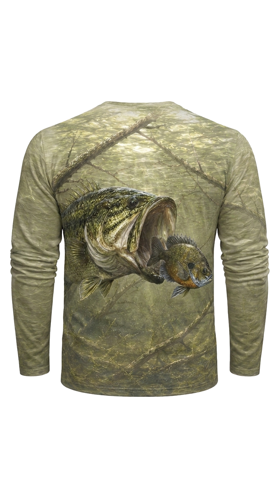 Performance Fishing Long Sleeve - Shallow Strike Bass - TBT241 image 5