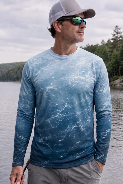 Performance Fishing Long Sleeve - Great White, Maw of the Drowned Deep - AOF199 image 3
