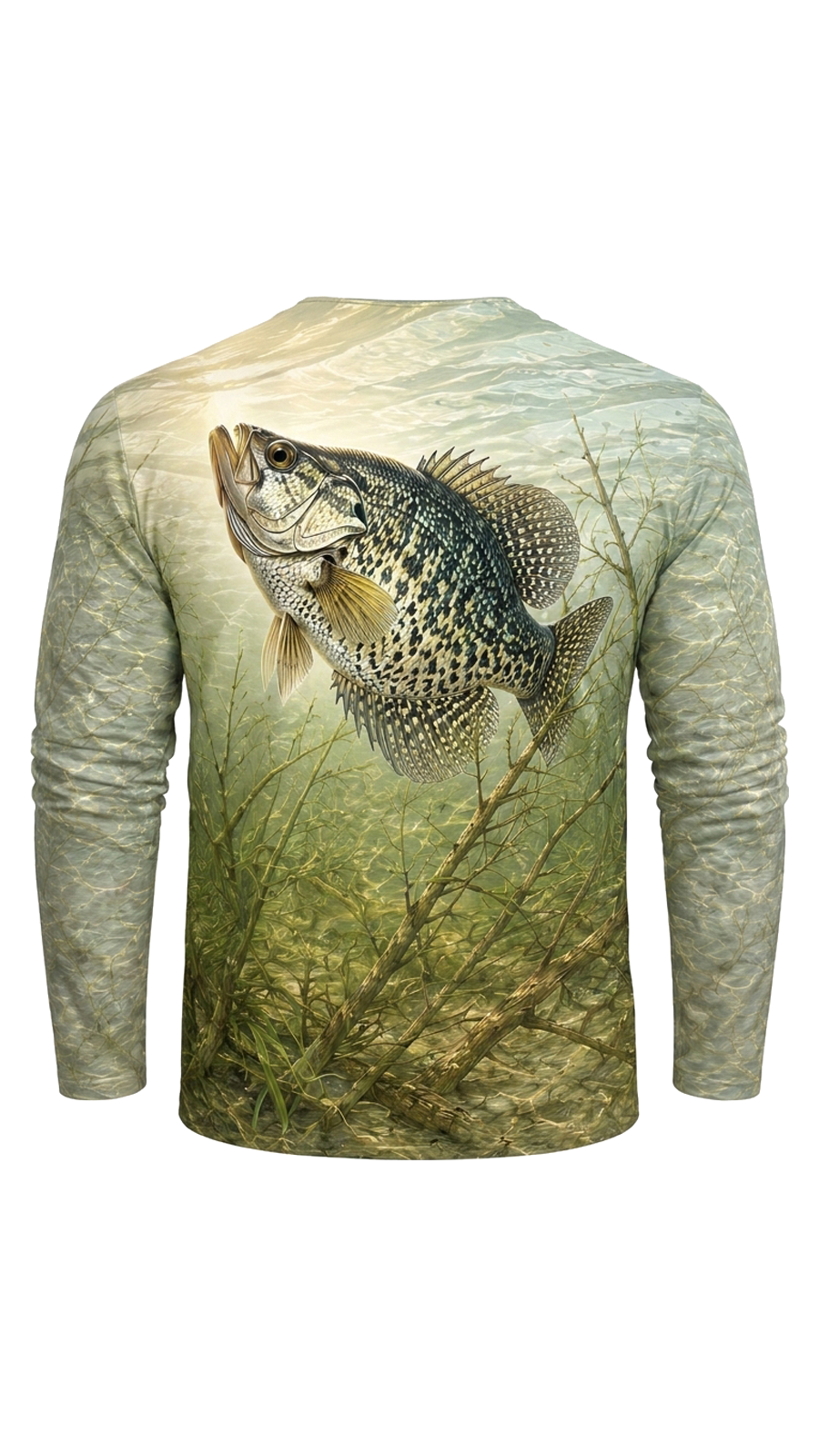 Performance Fishing Long Sleeve - Sunlit Timber Crappie - TBT242 image 5