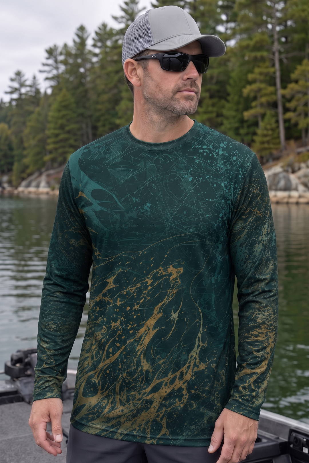 Performance Fishing Long Sleeve - Grouperrrrr - AOF200 image 3