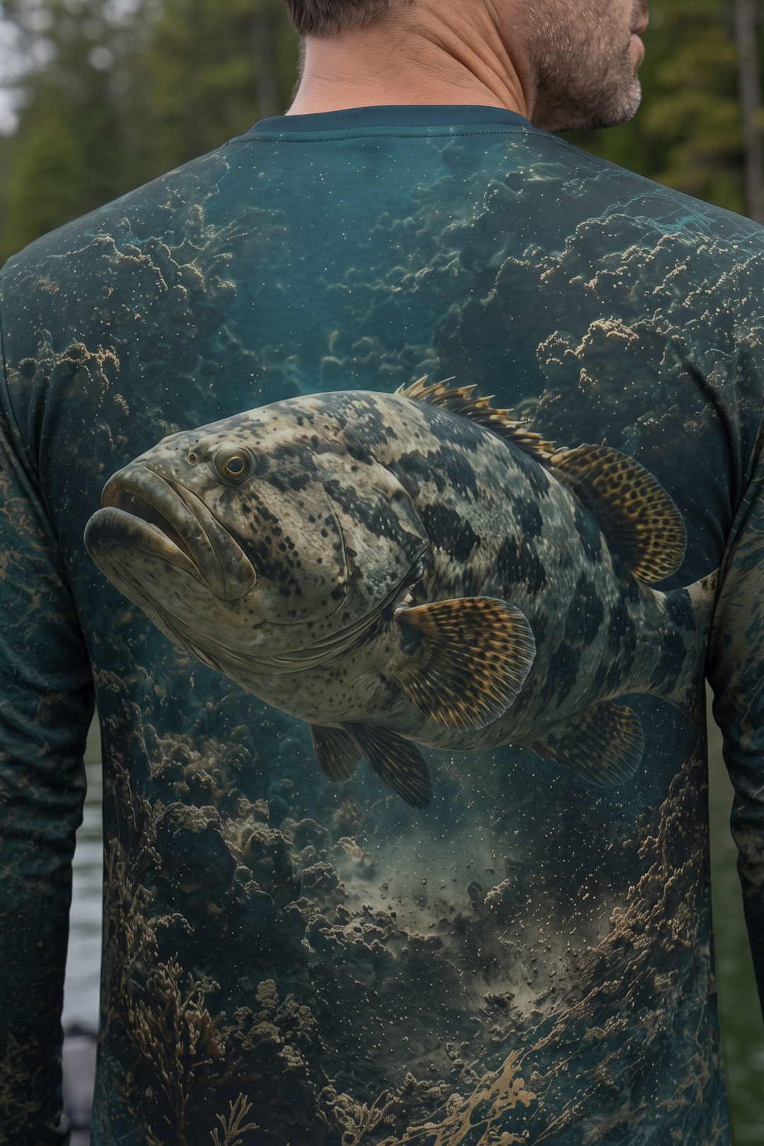 Performance Fishing Long Sleeve - Grouperrrrr - AOF200 image 4