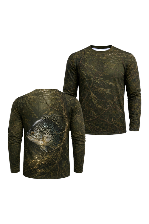 Performance Fishing Long Sleeve - Deep Timber Crappie - TBT243 image 1