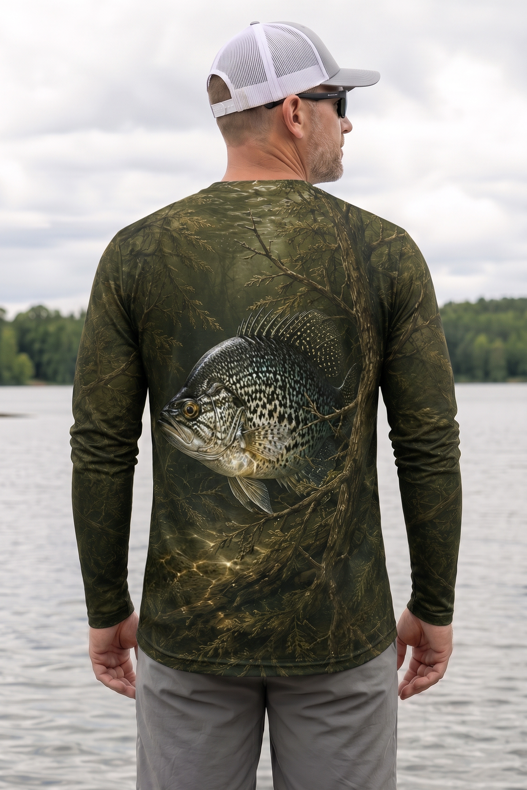 Performance Fishing Long Sleeve - Deep Timber Crappie - TBT243 image 2