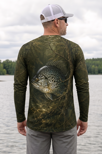 Performance Fishing Long Sleeve - Deep Timber Crappie - TBT243 image 2