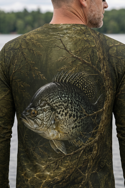 Performance Fishing Long Sleeve - Deep Timber Crappie - TBT243 image 4