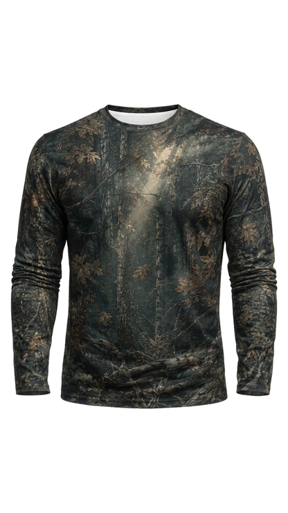 Performance Fishing Long Sleeve - Shadowwood Whitetail- AOF201 image 5