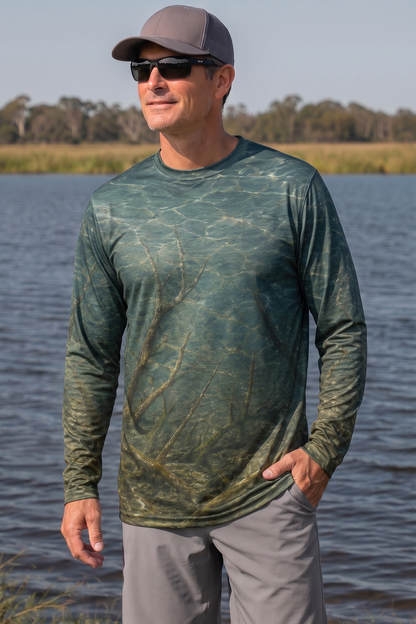 Performance Fishing Long Sleeve - Sunlit Bayou Crappie - TBT244 image 3