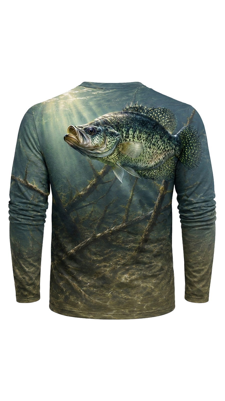 Performance Fishing Long Sleeve - Sunlit Bayou Crappie - TBT244 image 5