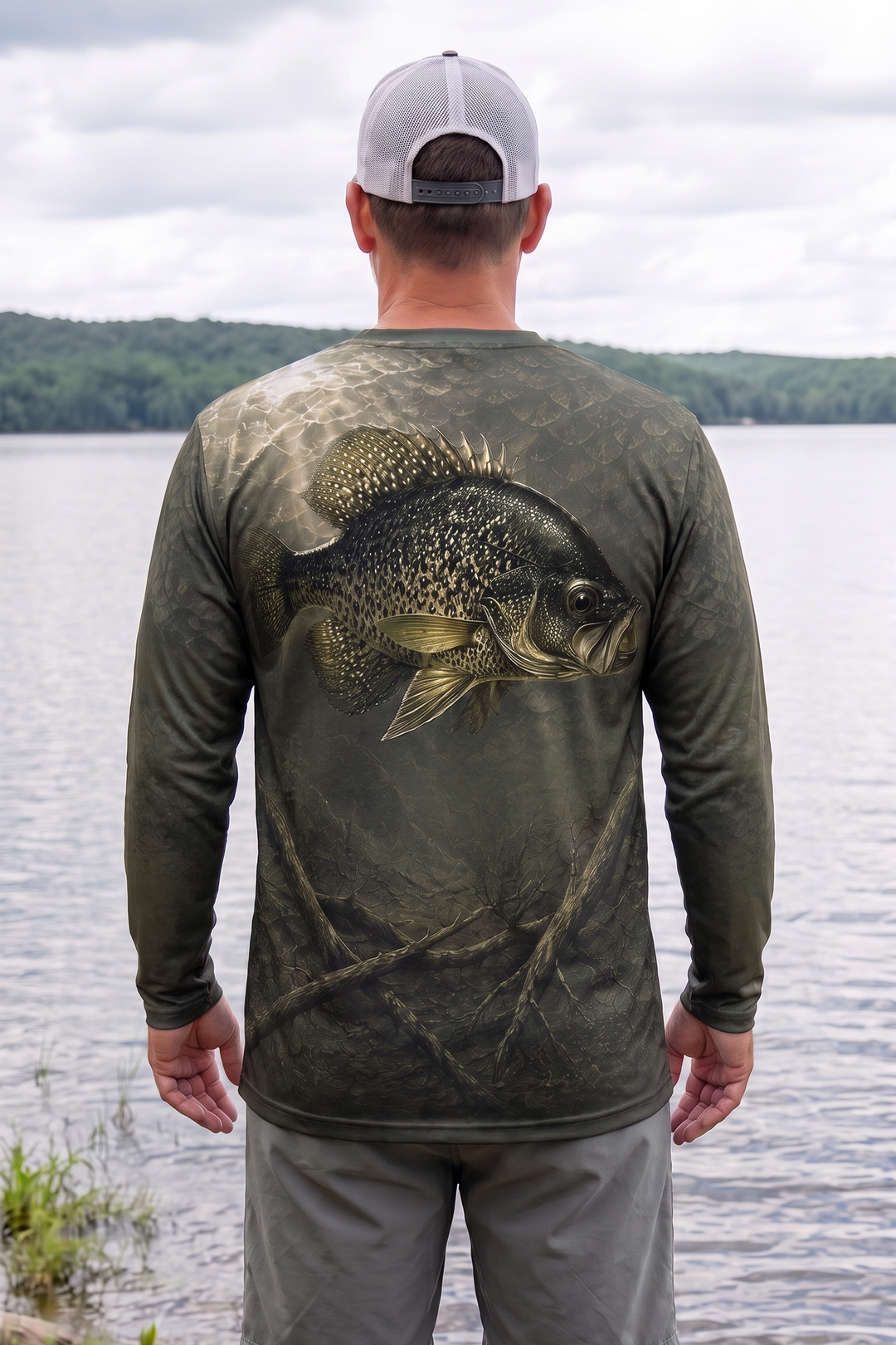 Performance Fishing Long Sleeve - Black Bayou Crappie - TBT245 image 2