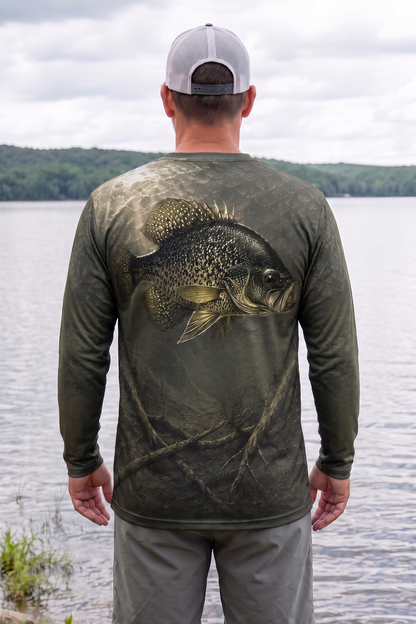 Performance Fishing Long Sleeve - Black Bayou Crappie - TBT245 image 2