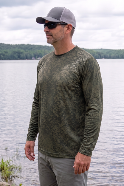 Performance Fishing Long Sleeve - Black Bayou Crappie - TBT245 image 3