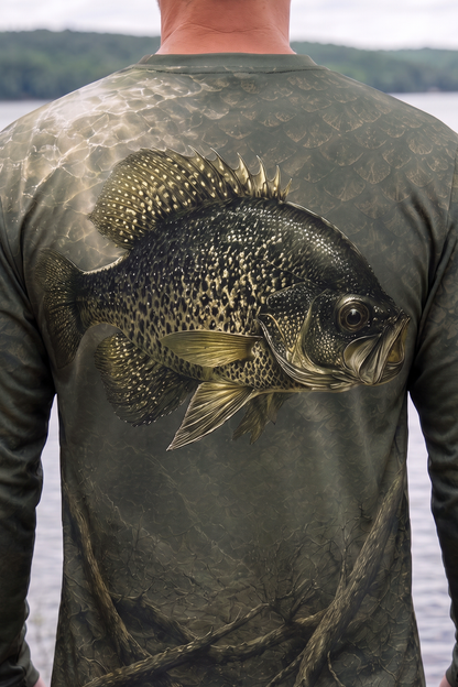 Performance Fishing Long Sleeve - Black Bayou Crappie - TBT245 image 4