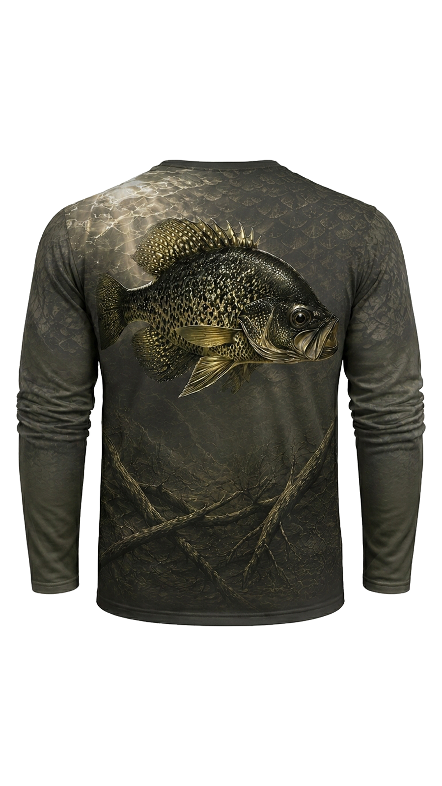 Performance Fishing Long Sleeve - Black Bayou Crappie - TBT245 image 5