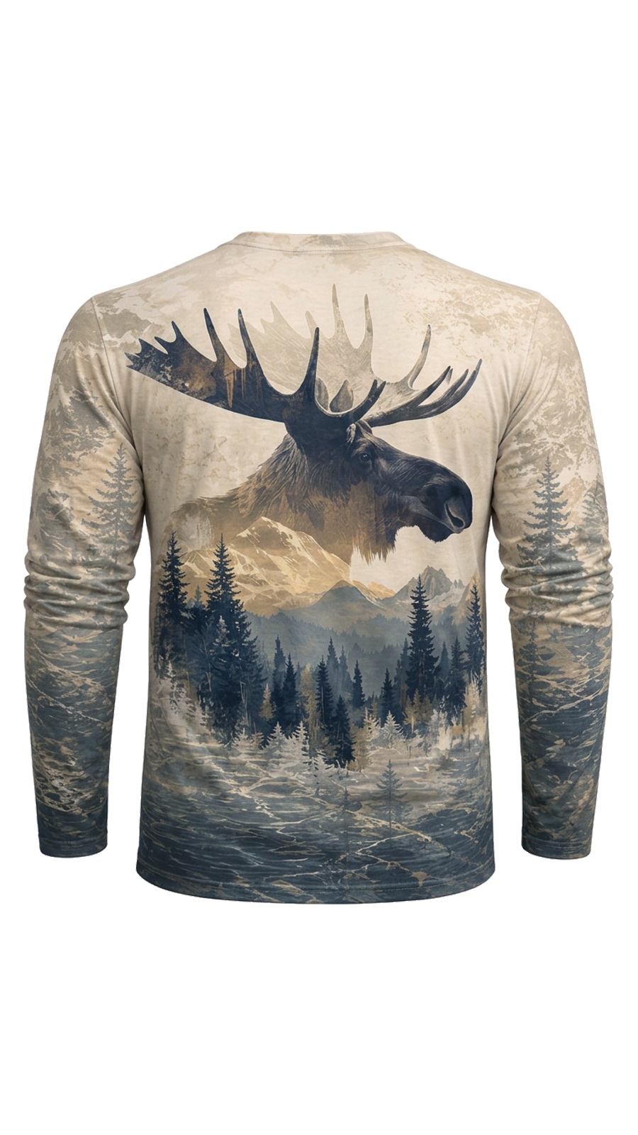 Performance Fishing Long Sleeve - Mountain Moose Heritage- AOF203 image 5