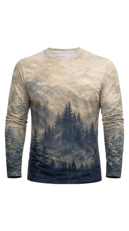 Performance Fishing Long Sleeve - Mountain Moose Heritage- AOF203 image 6