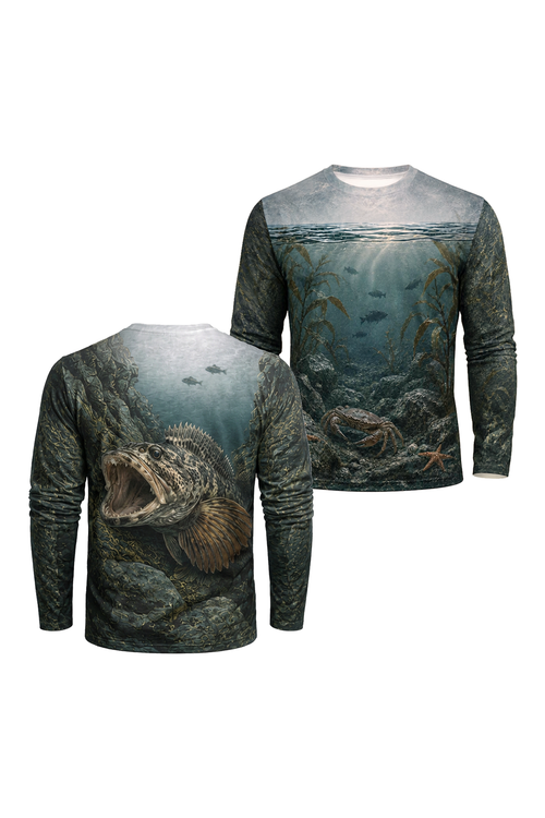 Performance Fishing Long Sleeve - Lingcod  - AOF205 image 1