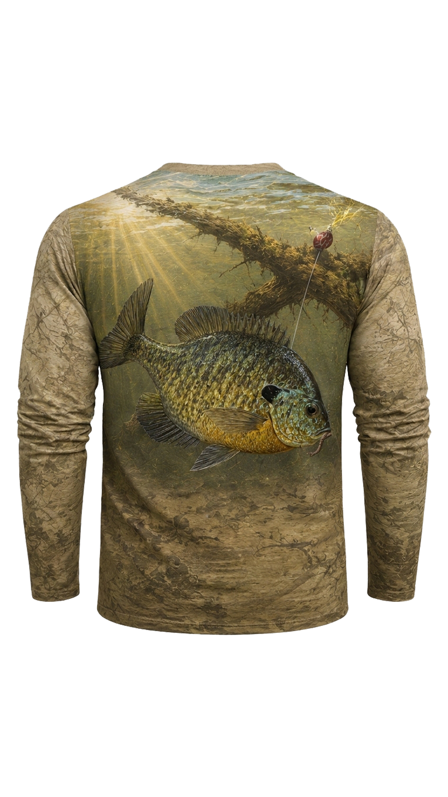 Performance Fishing Long Sleeve - Sunlit Timber Bluegill - TBT248 image 5