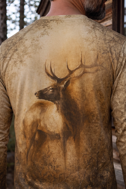 Performance Fishing Long Sleeve - Silent Timber Monarch - AOF206 image 4