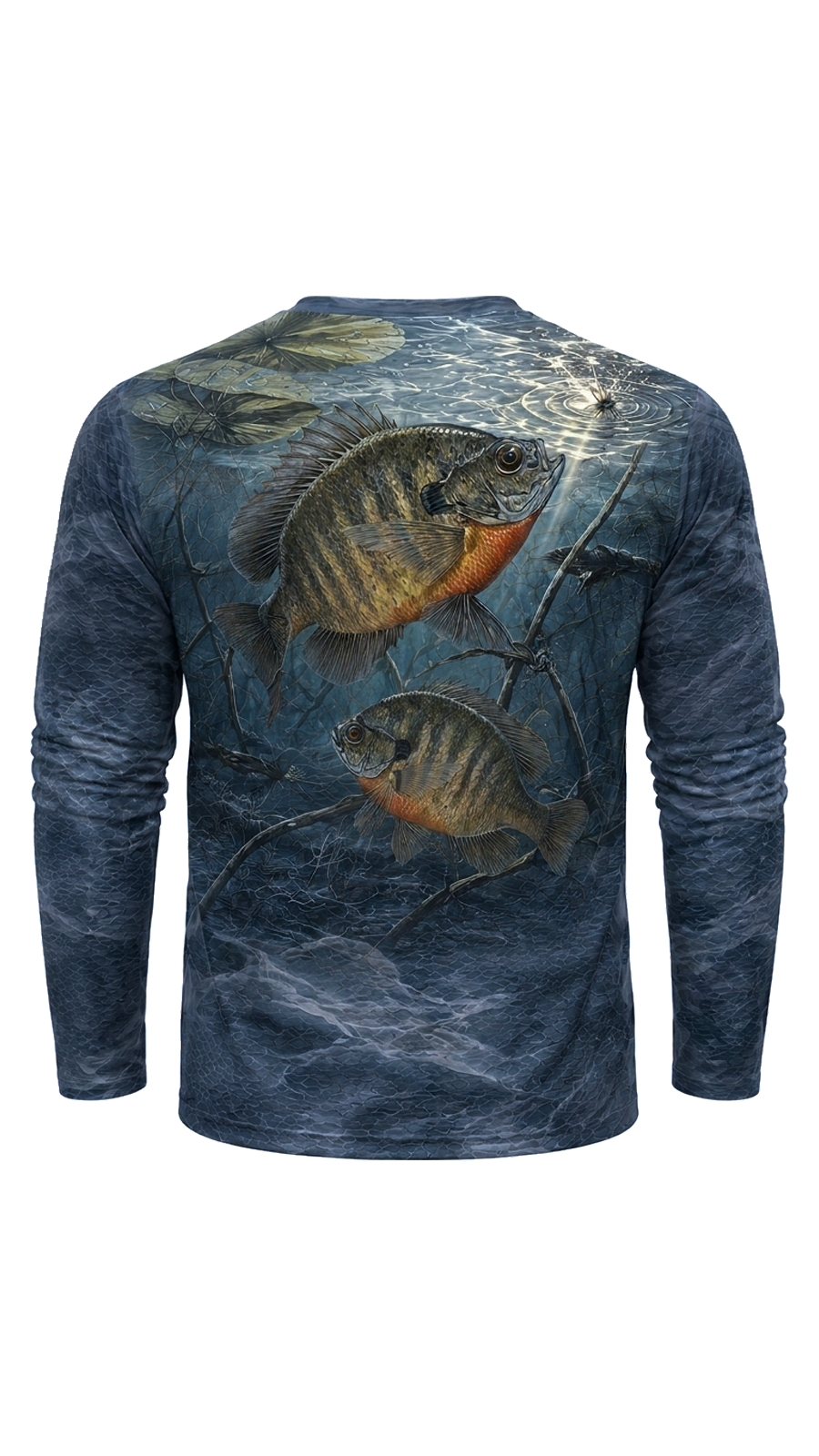 Performance Fishing Long Sleeve - Dusk Ripple Bluegill - TBT249 image 5