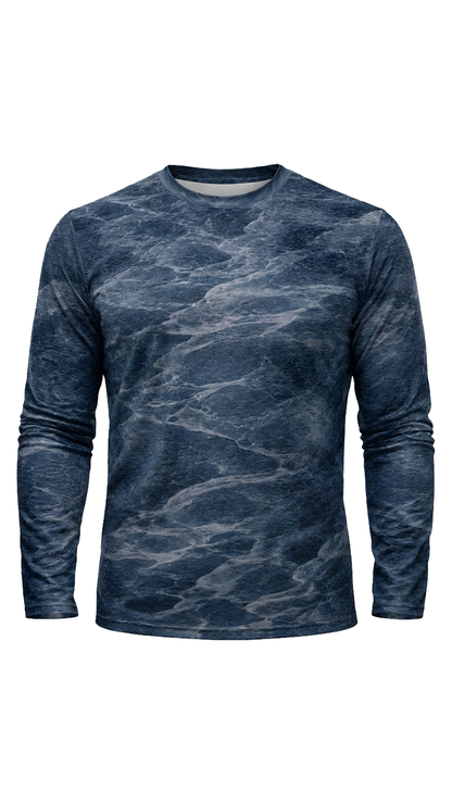 Performance Fishing Long Sleeve - Dusk Ripple Bluegill - TBT249 image 6