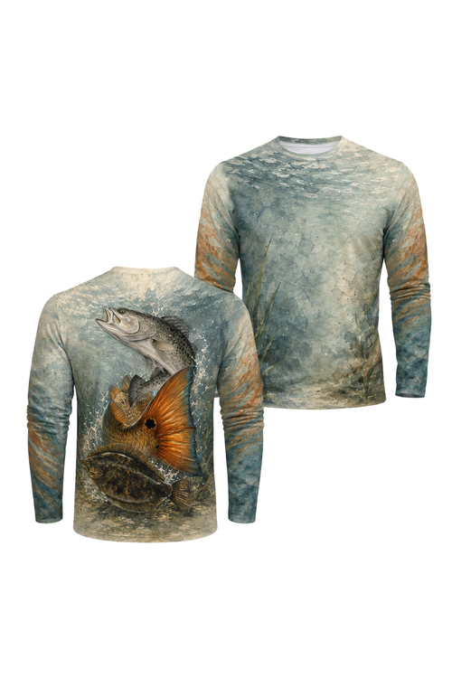 Performance Fishing Long Sleeve - Coastal Grand Slam - AOF208 image 1