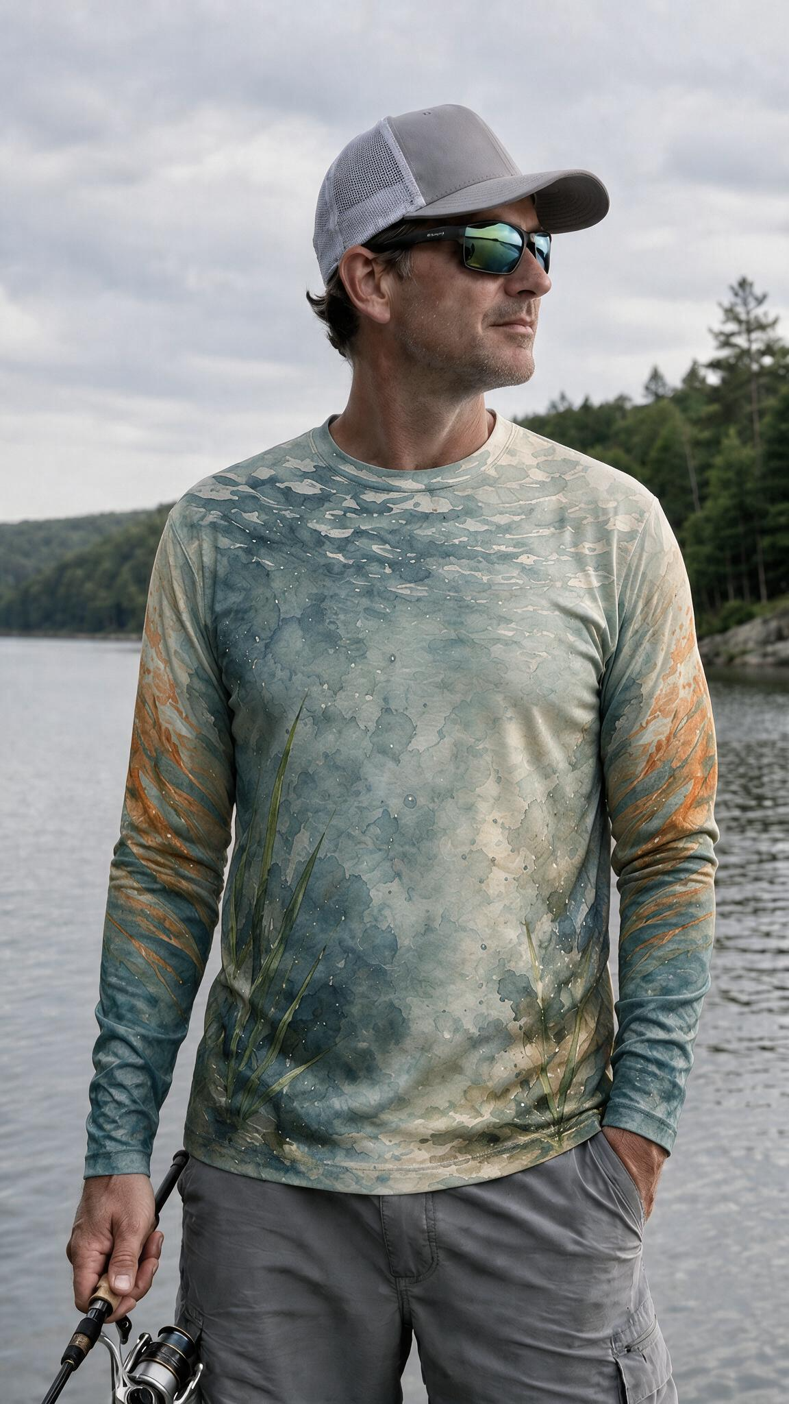 Performance Fishing Long Sleeve - Coastal Grand Slam - AOF208 image 3
