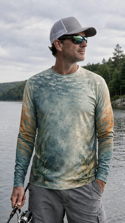 Performance Fishing Long Sleeve - Coastal Grand Slam - AOF208 image 3