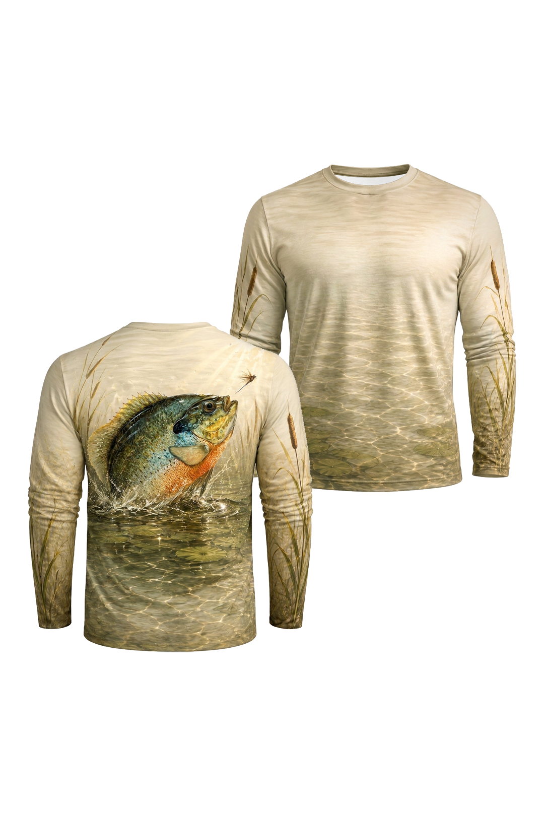 Performance Fishing Long Sleeve - Marsh Breach Bluegill - TBT253 image 1