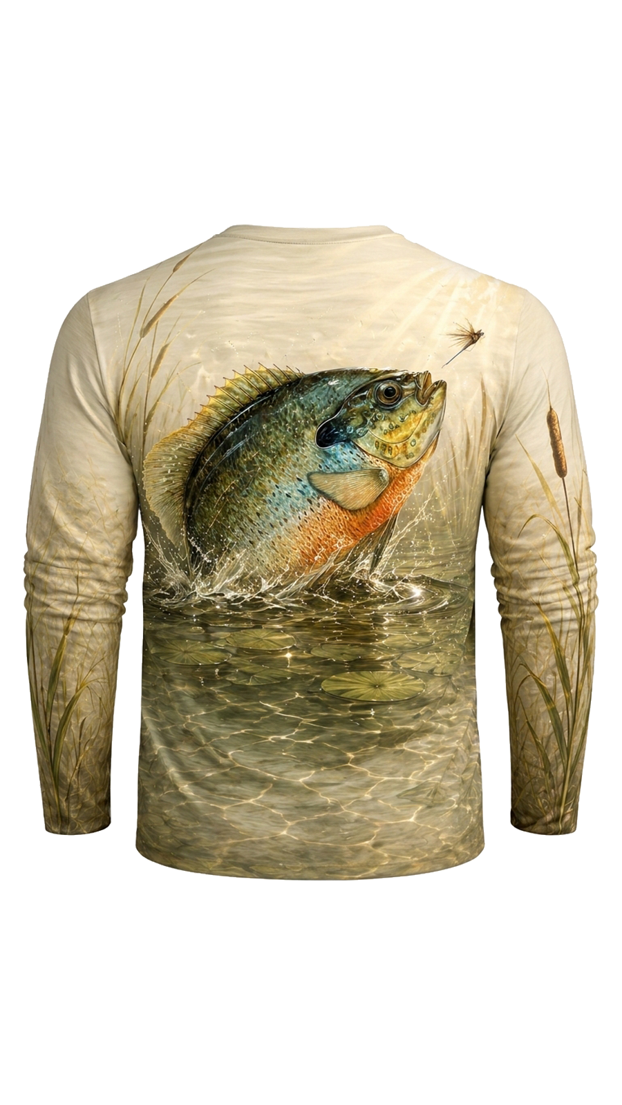 Performance Fishing Long Sleeve - Marsh Breach Bluegill - TBT253 image 5