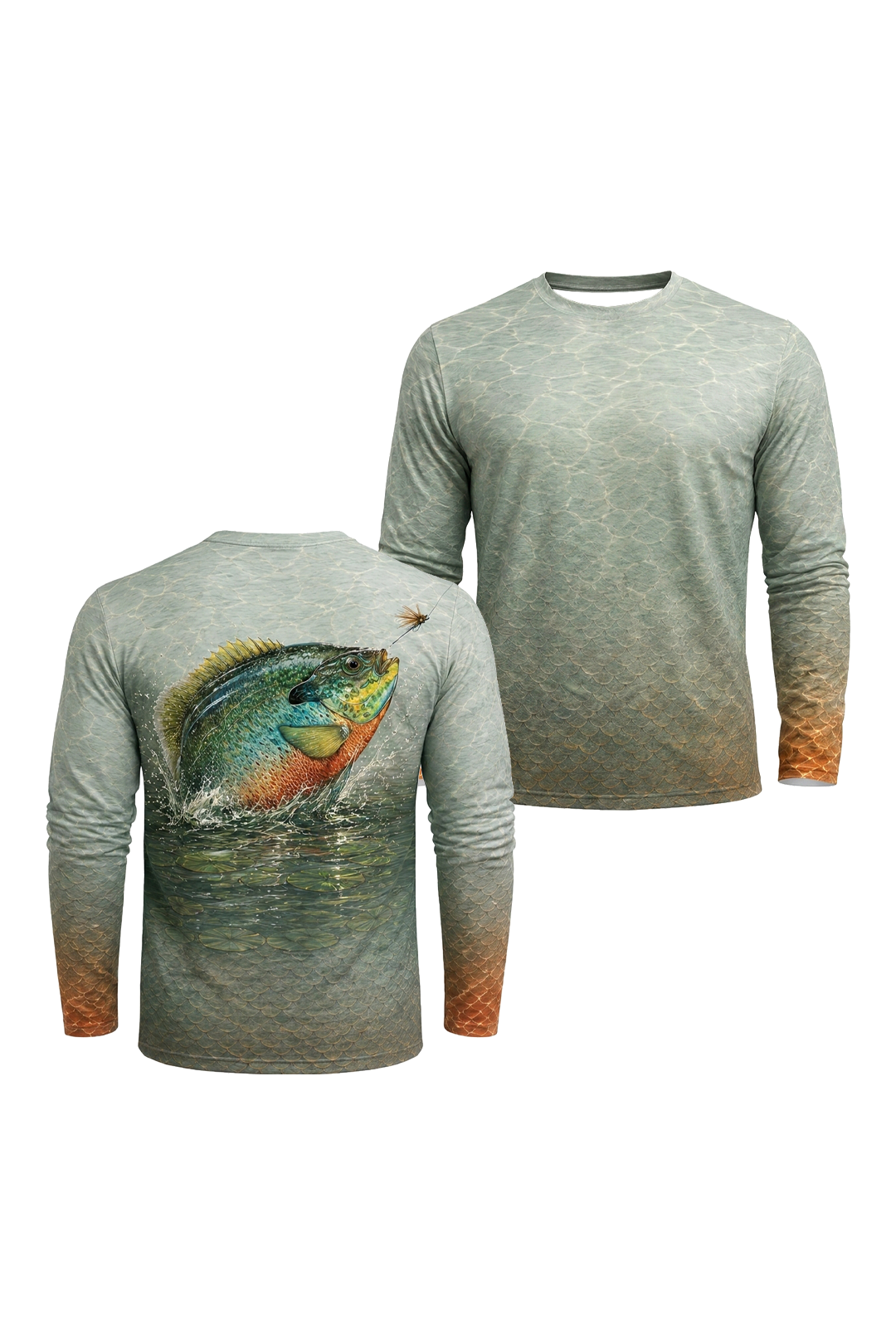 Performance Fishing Long Sleeve - Topwater Fly Bluegill - TBT254 image 1
