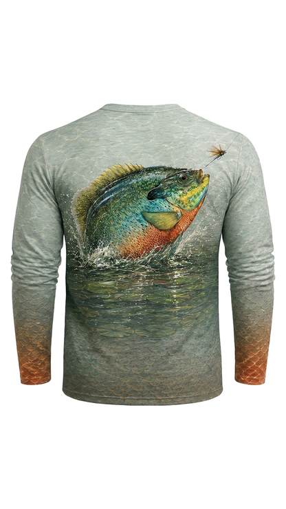 Performance Fishing Long Sleeve - Topwater Fly Bluegill - TBT254 image 5