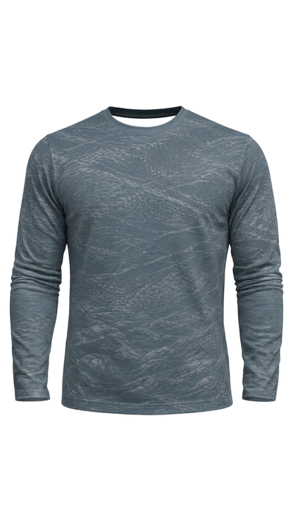 Performance Fishing Long Sleeve - Dusk Chaser Walleye - TBT256 image 6