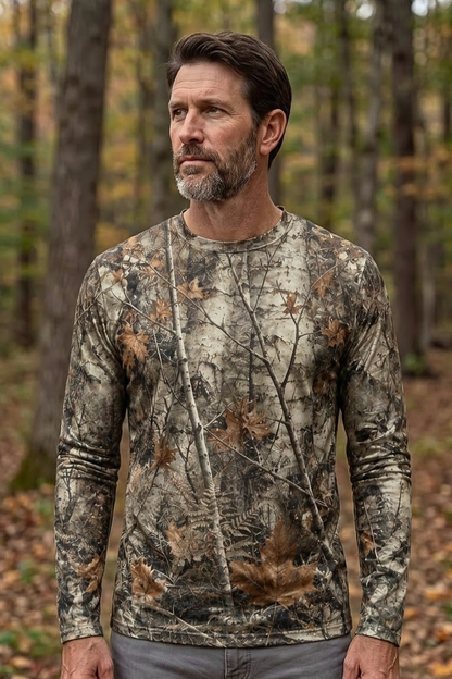 Performance Hunting Long Sleeve - Ruffed Grouse Drummer - ULS313V image 3