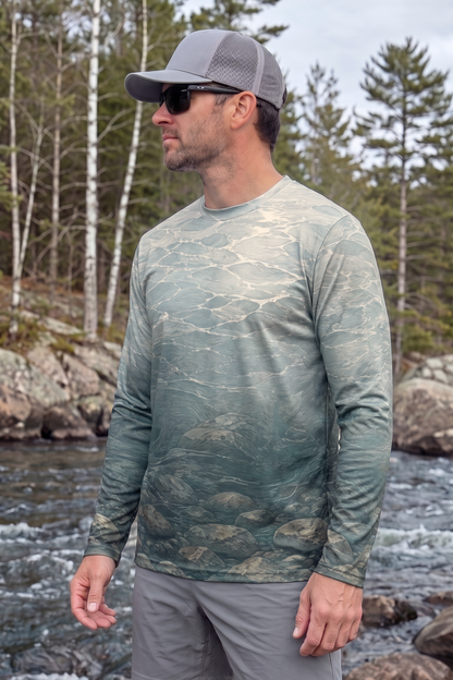 Performance Fishing Long Sleeve - Glacier Creek Trout - TBT259 image 3