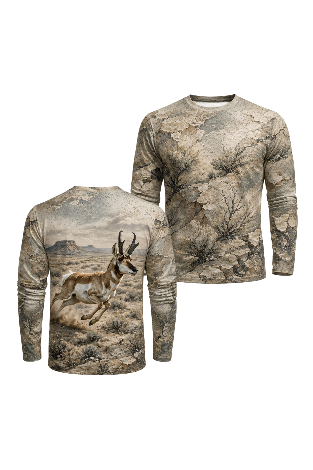 Performance Hunting Long Sleeve - Pronghorn Sage Basin Sprint - ULS316V image 1