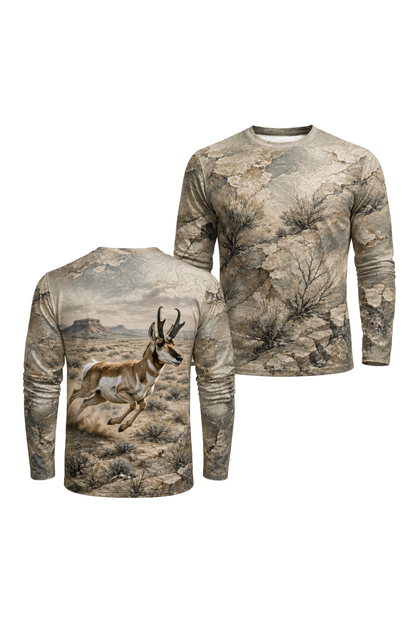 Performance Hunting Long Sleeve - Pronghorn Sage Basin Sprint - ULS316V image 1