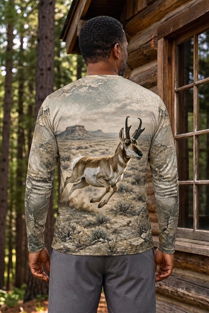Performance Hunting Long Sleeve - Pronghorn Sage Basin Sprint - ULS316V image 2