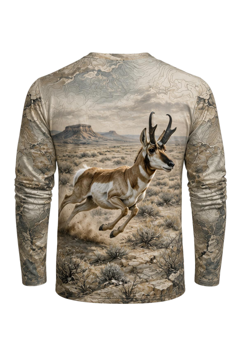 Performance Hunting Long Sleeve - Pronghorn Sage Basin Sprint - ULS316V image 5