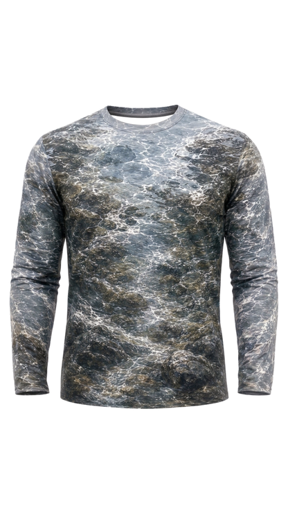 Performance Fishing Long Sleeve - Glacier Leap Trout - TBT260 image 6