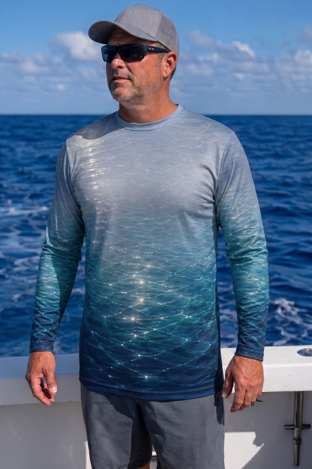 Performance Fishing Long Sleeve - Moonlit Midnight Tarpon - TBT261 image 3