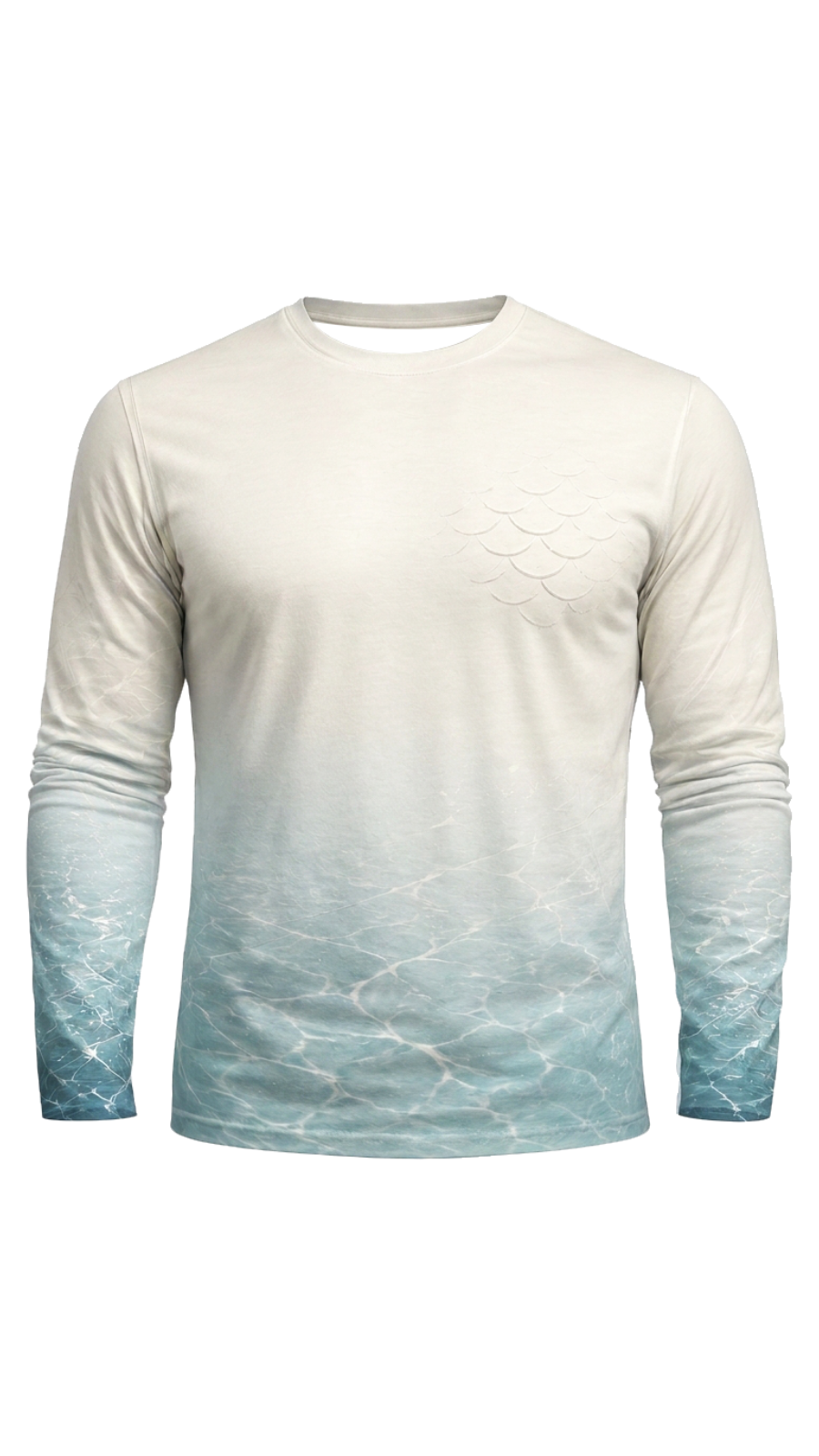 Performance Fishing Long Sleeve - Silver Breach Tarpon - TBT262 image 6